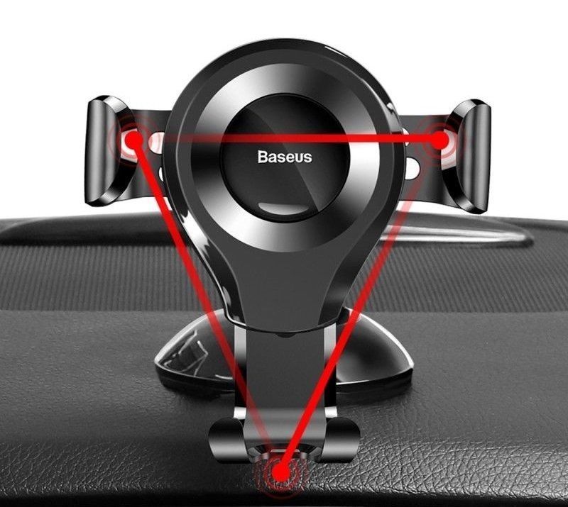 Automaatne hoidja Baseus  Baseus Osculum SUYL-XP01 gravity car holder for windshield or dashboard - black