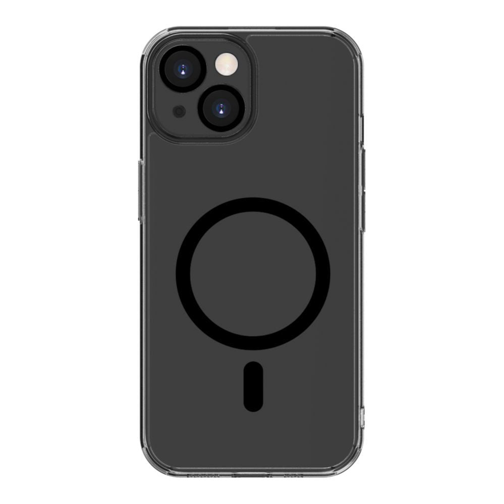 Tagakaaned Evelatus Apple iPhone 15 Plus Clear Case With MagSafe and Camera Protection Transparent Black
