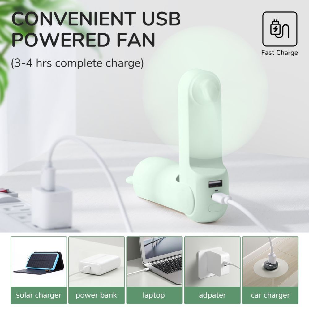 Muud kaubad Jisulife  JisuLife Handheld Fan 8 Plus Green.