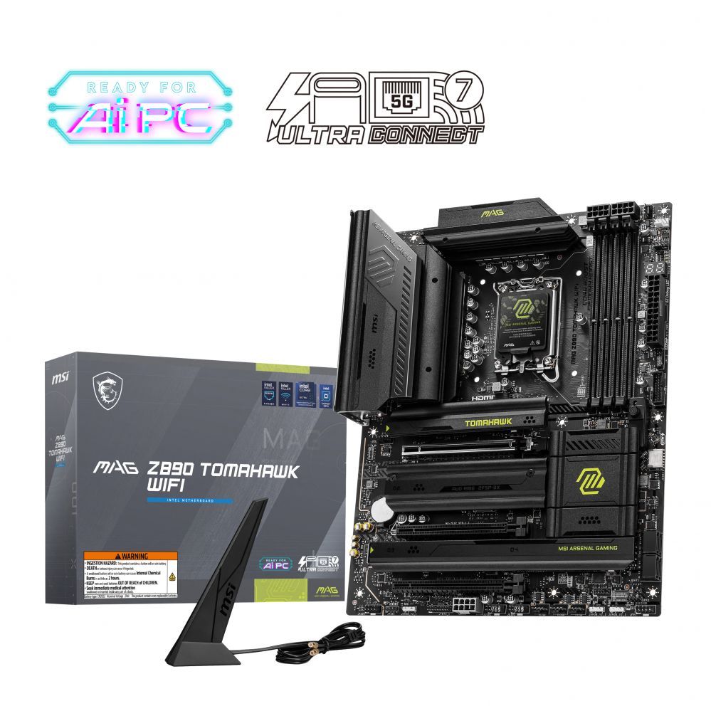Intel protsessori emaplaat MSI  MAG Z890 TOMAHAWK WIFI