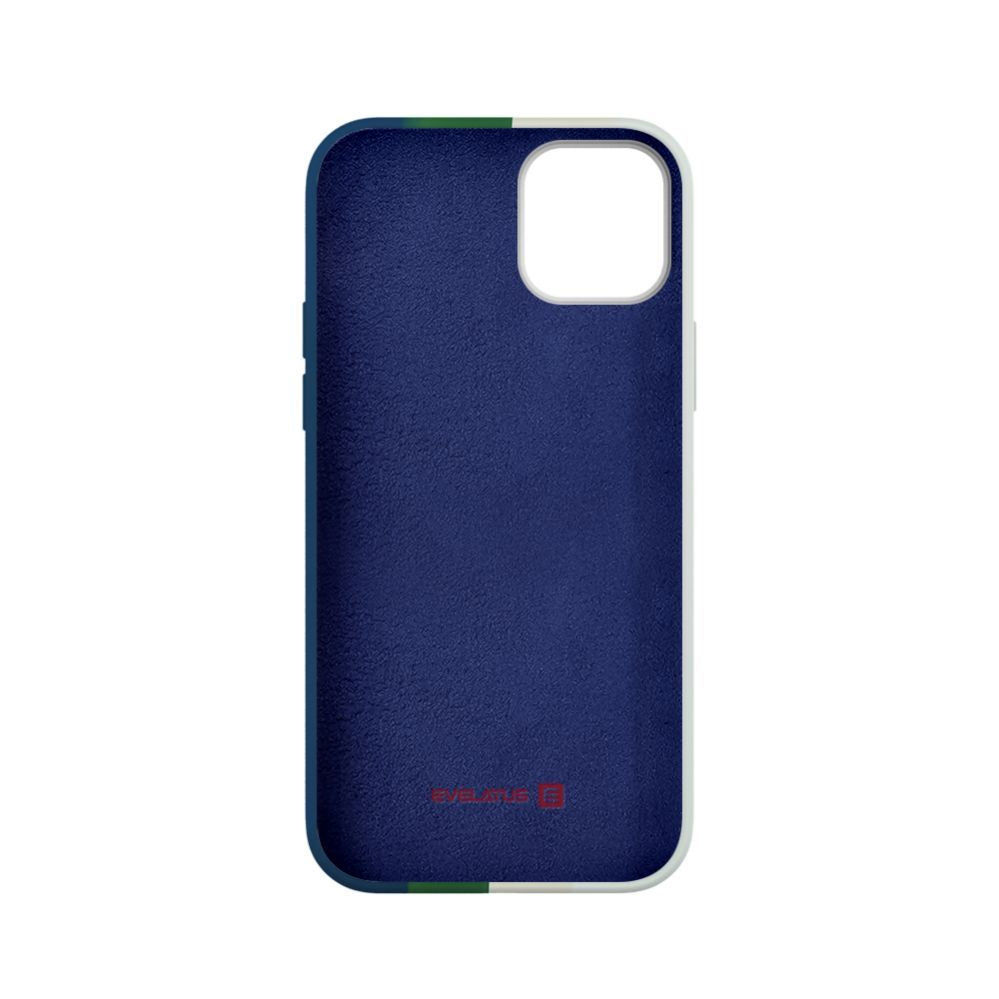 Tagakaaned Evelatus Apple iPhone 14 Silicone case Multi-Colored Green