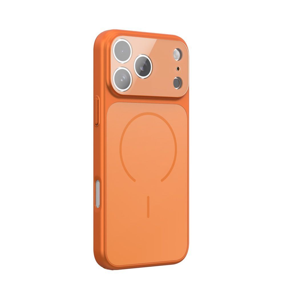 Чехол на заднюю панель OEM - Case for iPhone 17 AIR Make 17 compatible with MagSafe orange