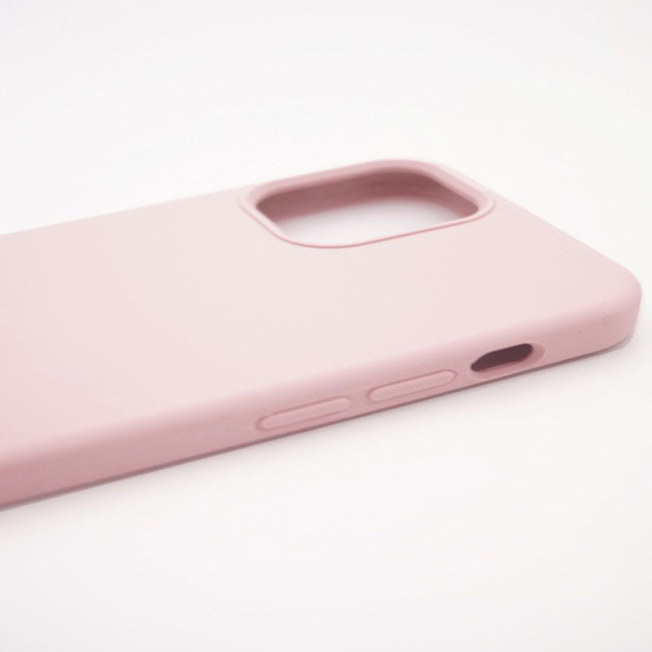 Back panel cover Evelatus Apple iPhone 12 Pro Max Premium Soft Touch Silicone Case Sand Powder