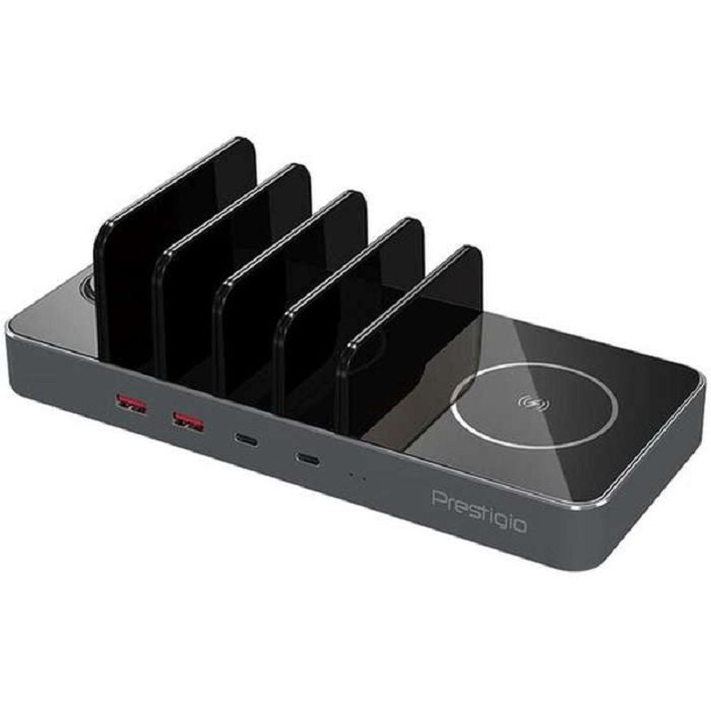 Wireless charger Prestigio Revolt A6 Space Gray