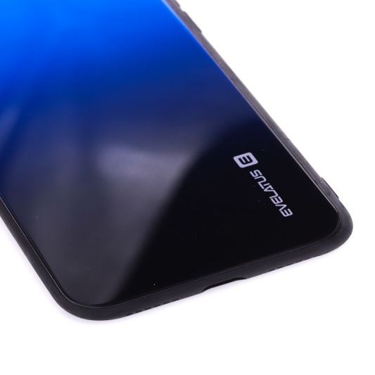 Tagakaaned Evelatus Apple iPhone X/Xs Gradient Glass Case 7 Sea Depth