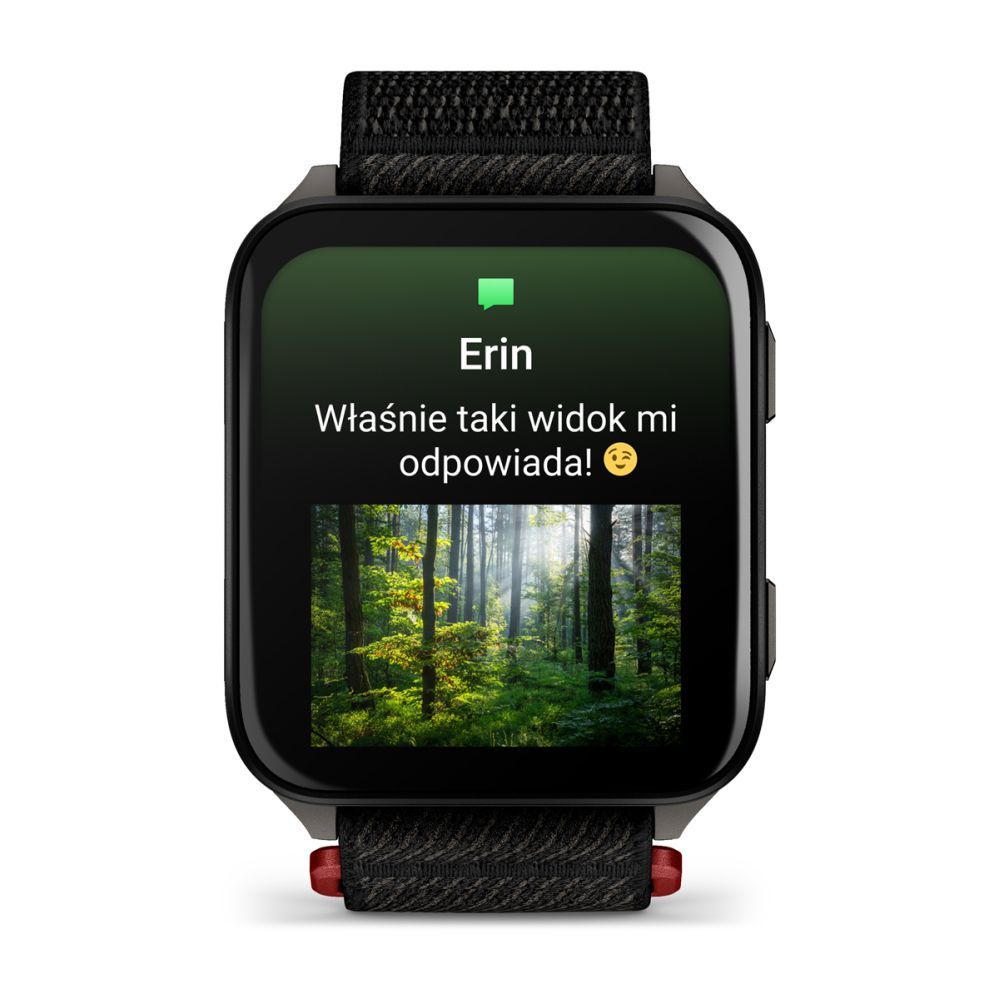 Умные часы Garmin  Venu X1 Black with Slate Titanium Caseback and Black ComfortFit Nylon Band