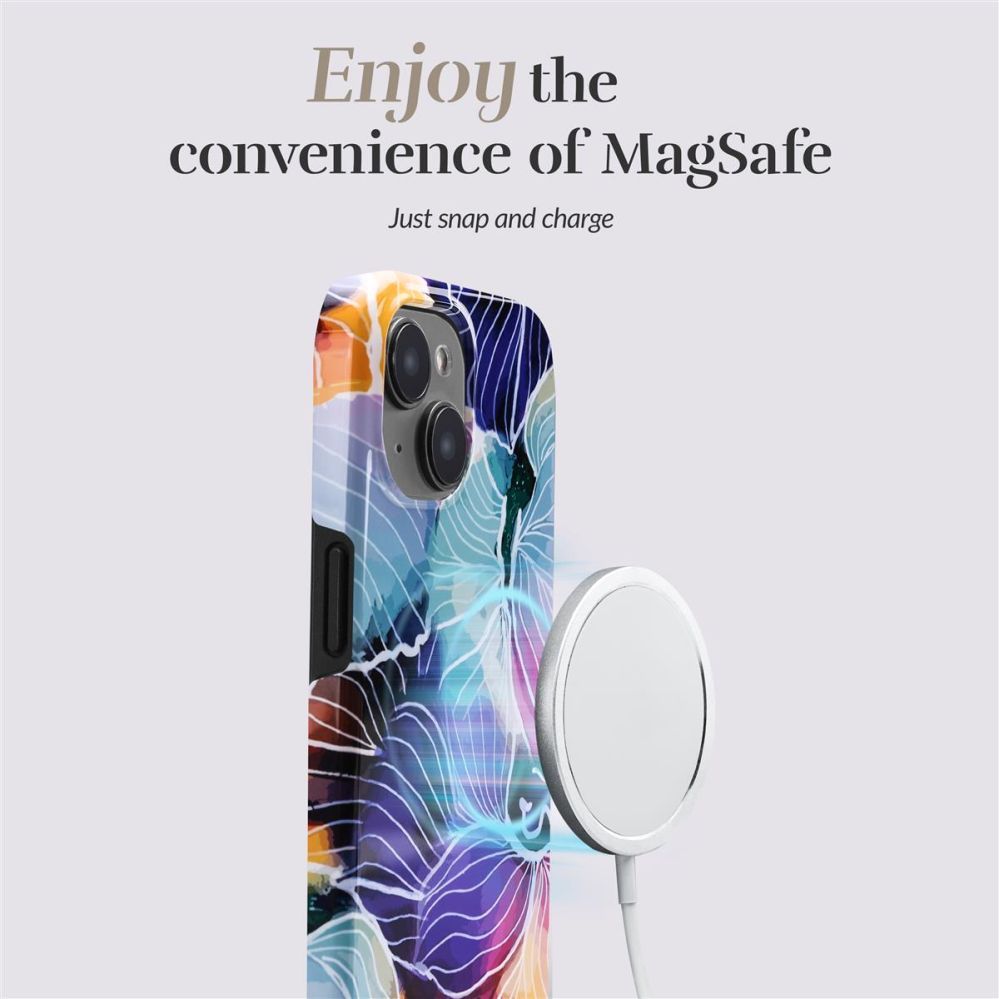 Чехол на заднюю панель Mio  MIO Flowers Magsafe Compatible for Samsung S25 5G