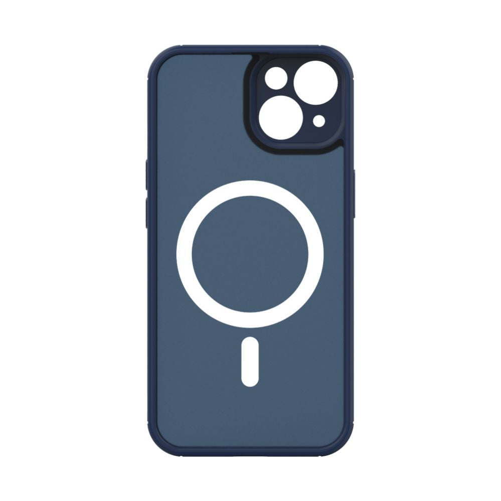 Чехол на заднюю панель Evelatus Apple iPhone 14 Hybird Case Whith Magsafe and Camera Protection PC+TPU Blue