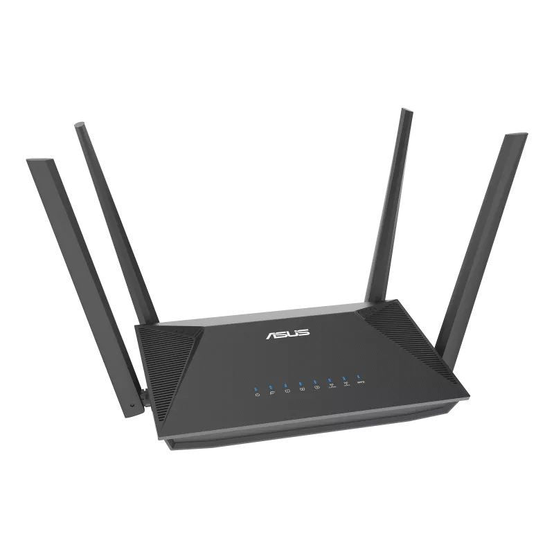 Routers Asus  RT-AX52 AX1800 AiMesh wireless router EU/13/P_EU, Black