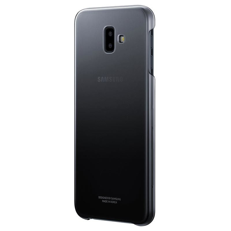 Чехол на заднюю панель Samsung  Galaxy J6 plus Gradation Cover EF-AJ610CBEGWW Black
