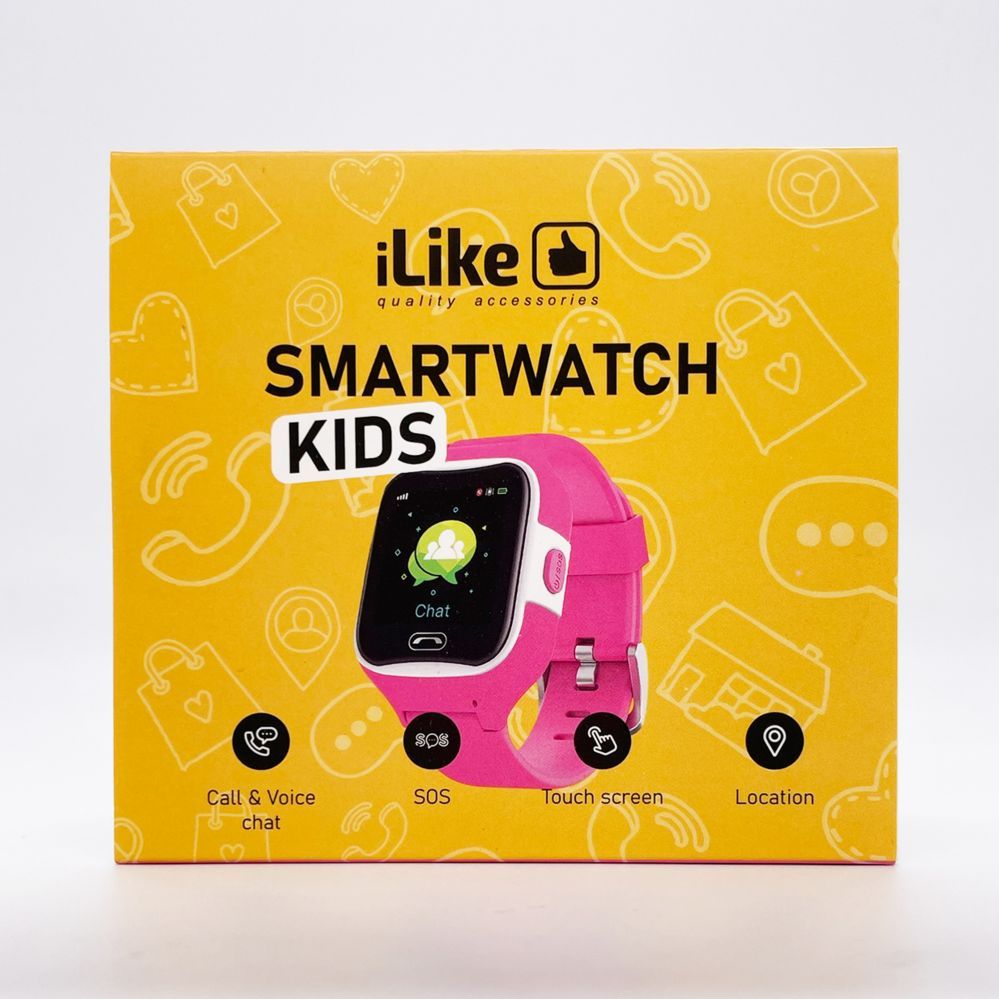 Smartwatch iLike Kids GPS Watch IWH01PK Pink