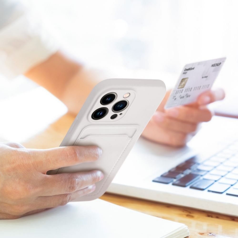 Чехол на заднюю панель OEM  Case for iPhone 15 PRO MAX Card Case white