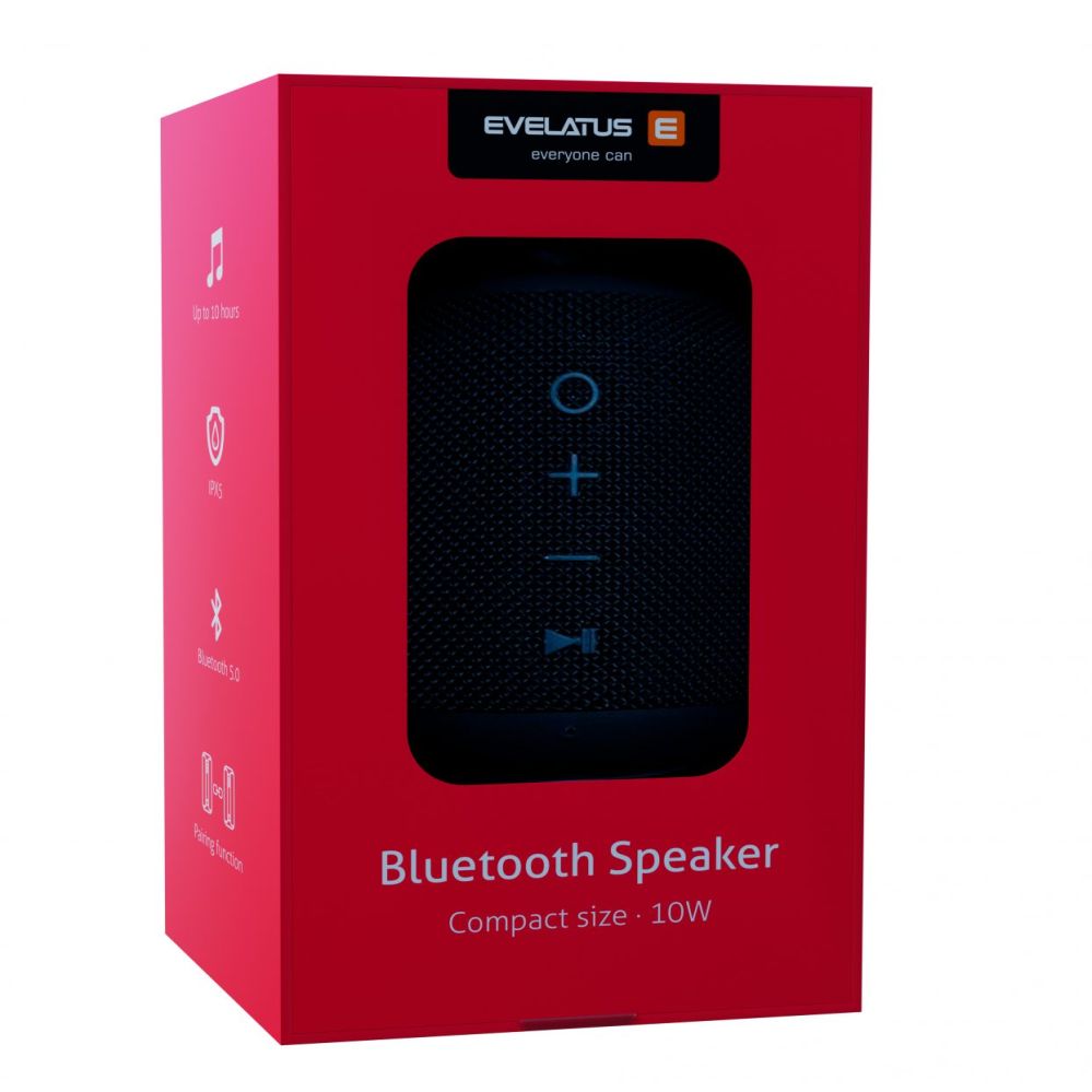 Bluetooth speakers Evelatus  Evelatus Bluetooth Speaker S size EBS01 Black