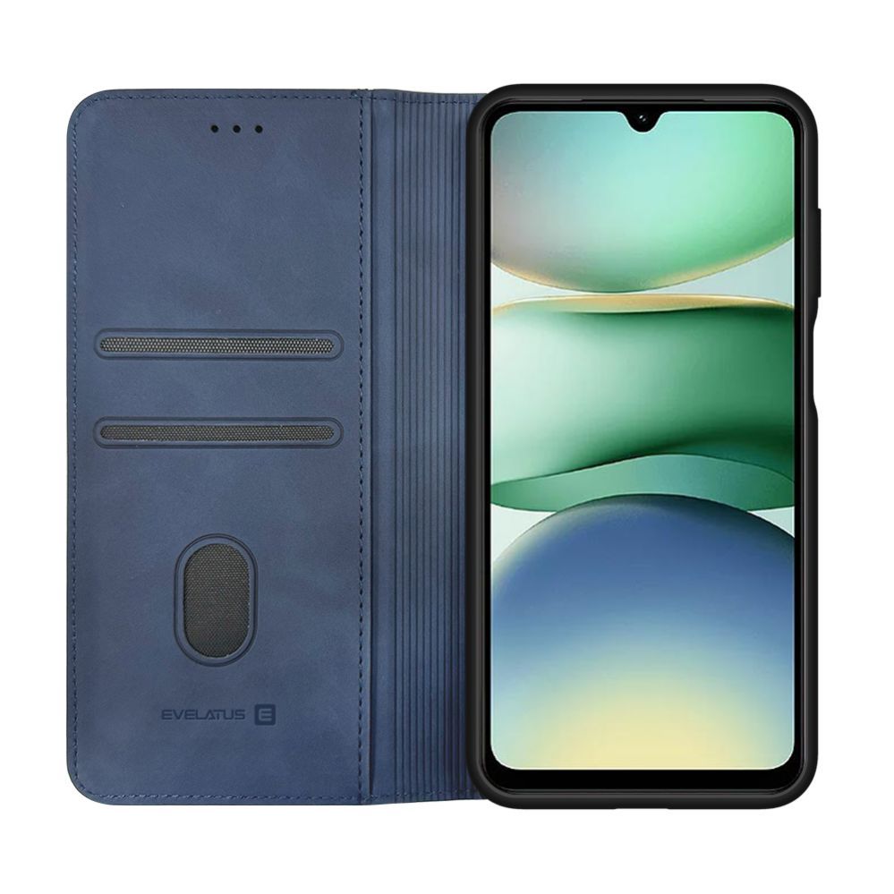 Kaaned - kaaned Evelatus Xiaomi Redmi A5 4G (173.45 x 79.35 x 8.4) Book Case Dark Blue