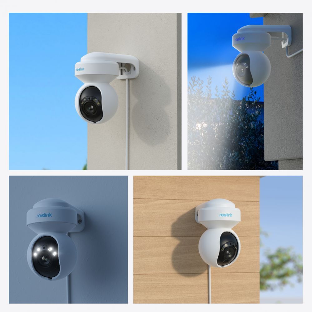 Veebikaamera Reolink  4K Smart WiFi Camera with Auto Tracking E Series E560 PTZ 8 MP 2.8-8mm IP65 H.265 Micro SD, Max. 256 GB