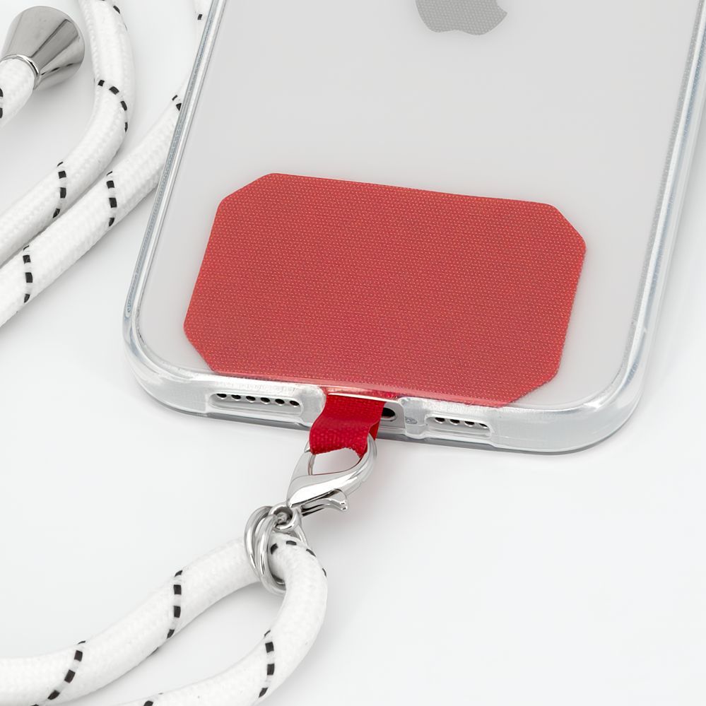Universaalne telefonihoidja (Popsocket) iLike  Removable Handsrtap For Strip Red