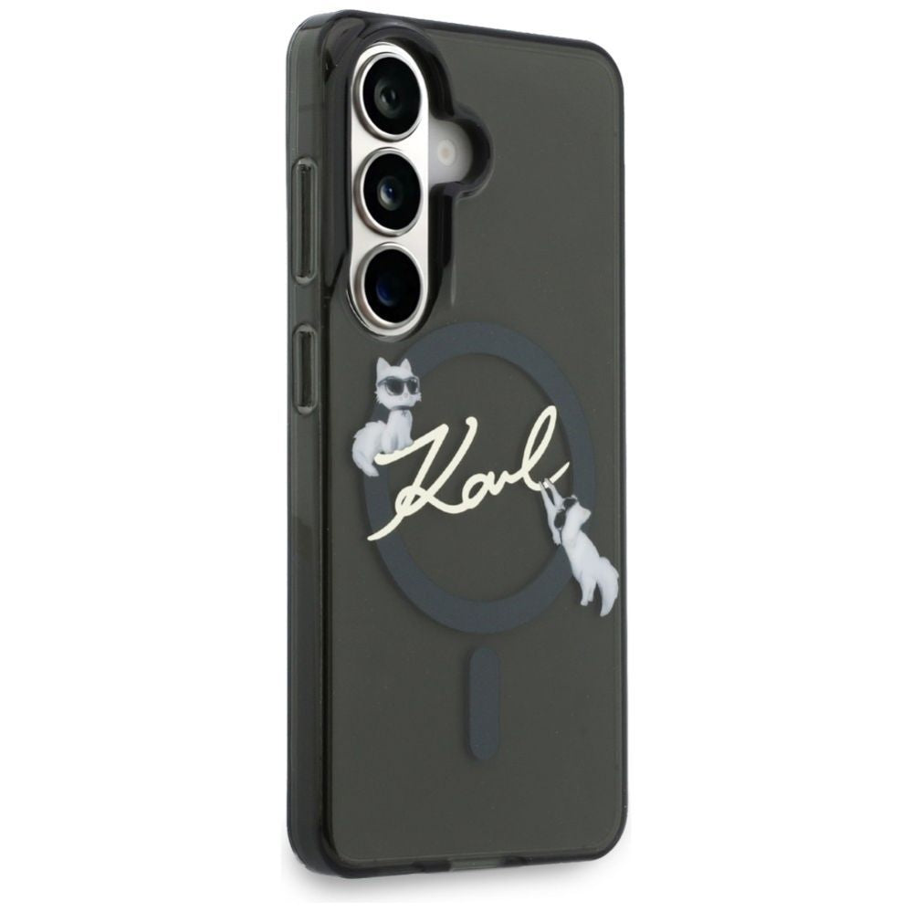 Muud kaubad Karl Lagerfeld  Karl Lagerfeld IML KC Script MagSafe Case for Samsung Galaxy S26 - Black
