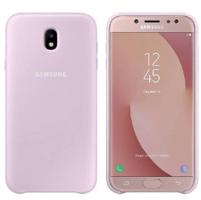 Чехол на заднюю панель Samsung  Galaxy J7 2017 Dual Layer Cover EF-PJ730CPEG Pink