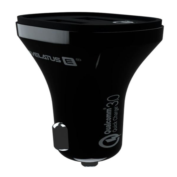 Авто зарядка Evelatus - Evelatus Quick Car Charger QCC02 Black