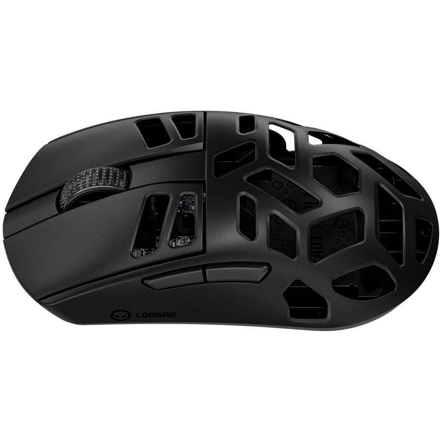 Computer mouse LORGAR  LORGAR MSE90W, Magnesium Alloy Wireless Gaming Mouse Elite, Black