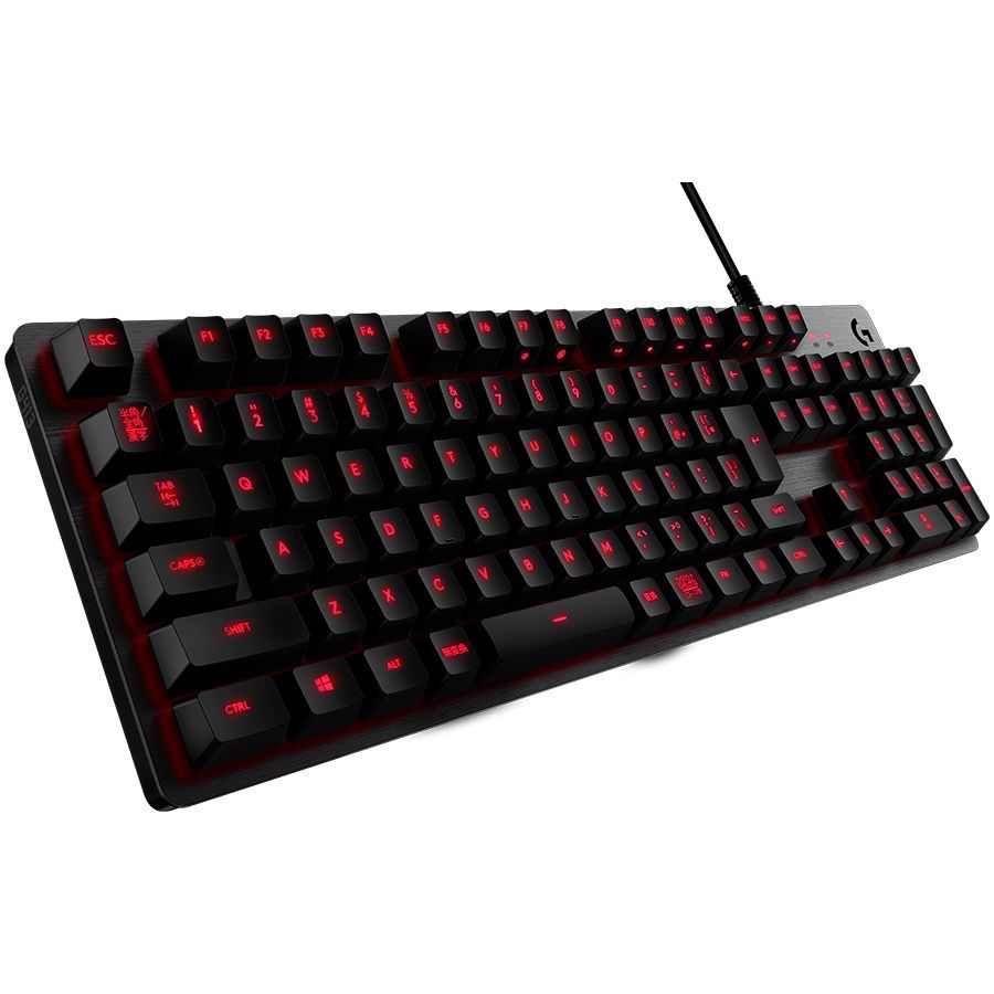 Arvuti klaviatuur Logitech  LOGITECH G413 SE Corded Mechanical Gaming Keyboard - BLACK - US INT'L - USB - TACTILE