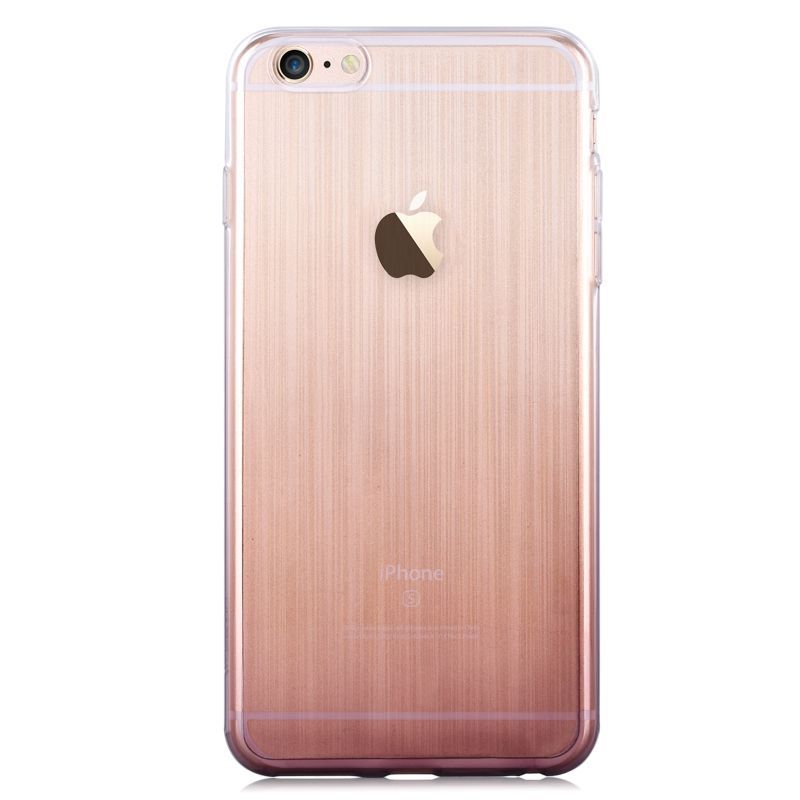 Back panel cover Devia Apple iPhone 6/6s Azure soft case Dark Brown