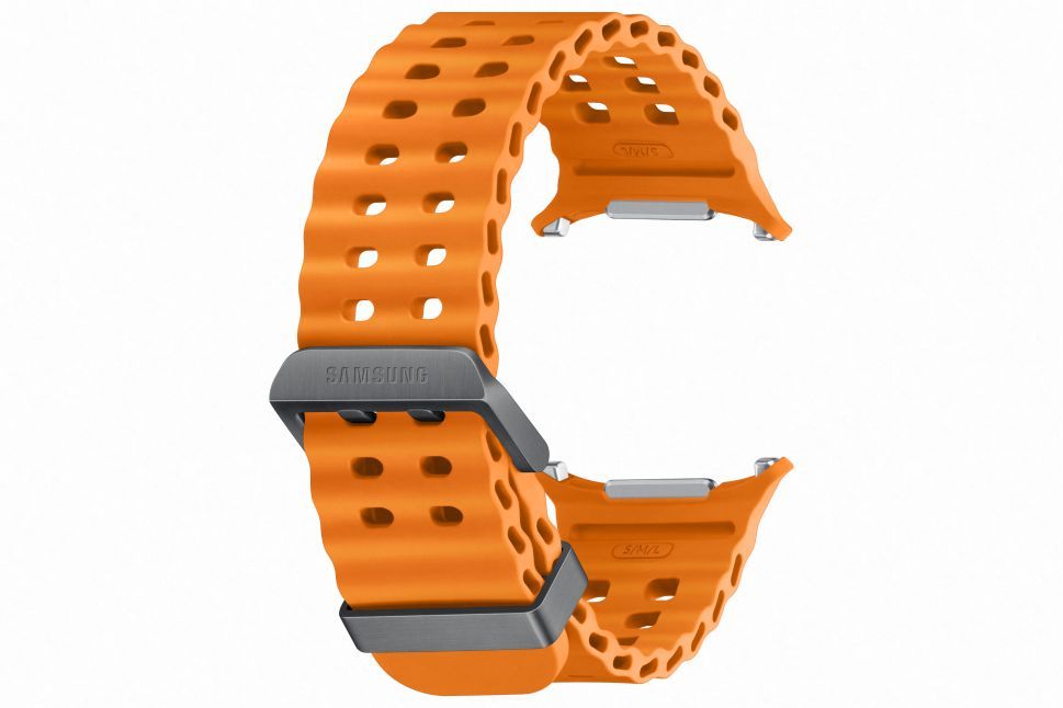 Strap Samsung  SNL70MOEGEU Marine Band Samsung Galaxy Watch Ultra, Orange