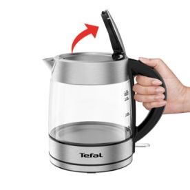 Teapot TEFAL  KI772D Kettle, Stainless Steel/Black