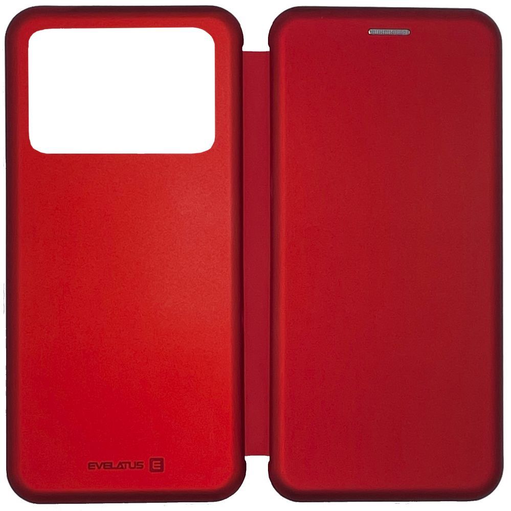 Чехол книжка Evelatus Xiaomi Poco X4 Pro 5G Book Case Red