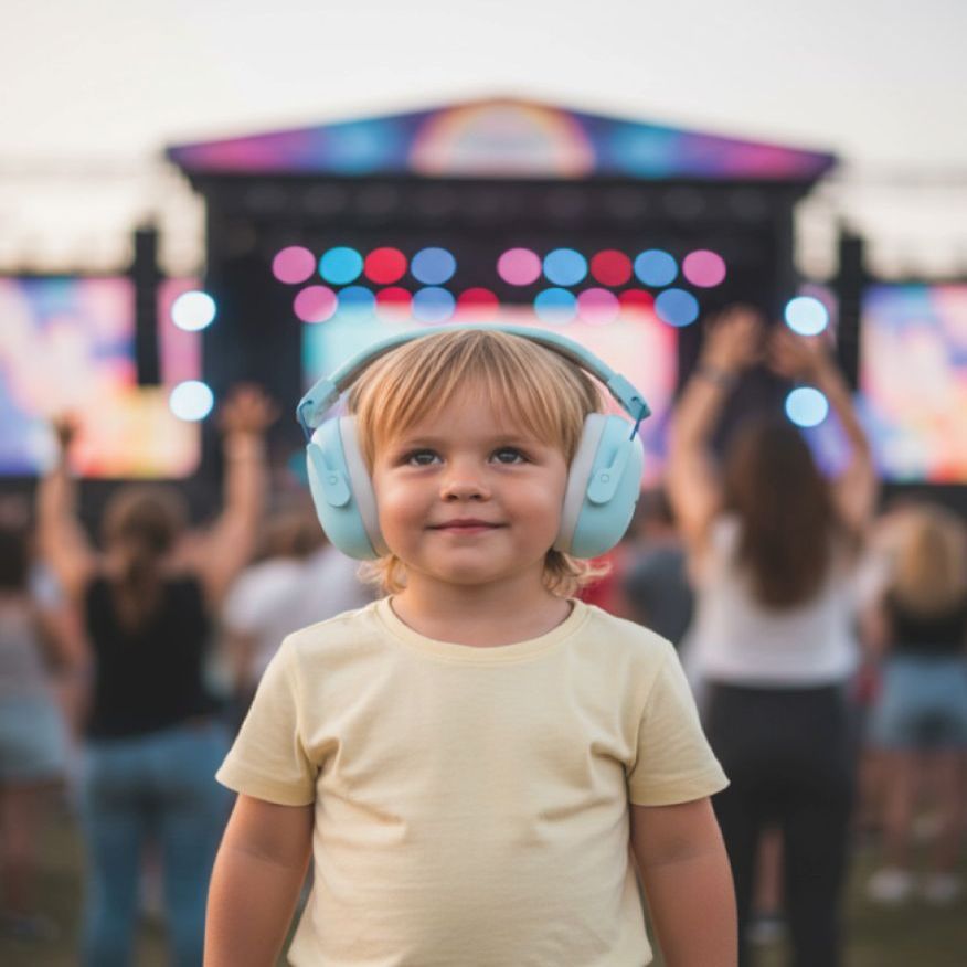 Другие товары momini  Momini kids noise-reducing earmuffs Milo Blue