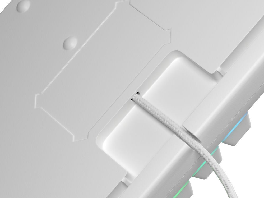 Arvuti klaviatuur Genesis  THOR 303 | Mechanical Gaming Keyboard | Wired | US | White | USB Type-A | Outemu Peach Silent