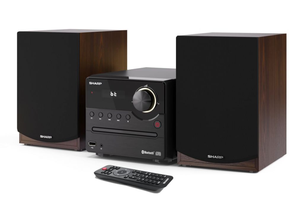 Interactive solution Sharp  XL-B512(BR) Hi-Fi Micro System, CD/FM/USB/Bluetooth v5.0, 45W, Brown