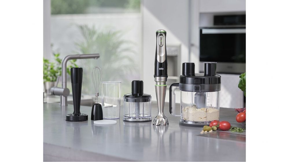Mikserid ja blenderid Braun  MQ9187XLI MultiQuick 9 Hand Blender, Black/Stainless Steel
