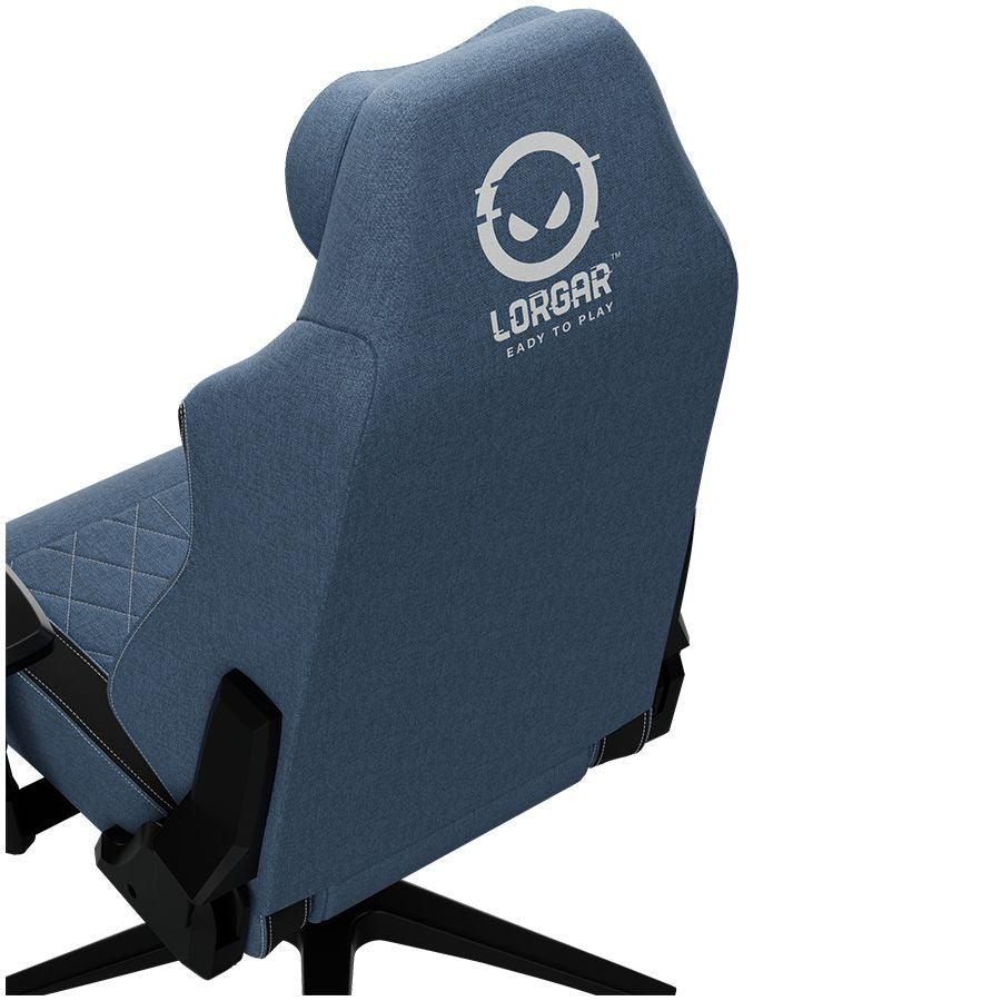 Computer chairs / desks LORGAR LORGAR CHA41, Ergonomic Gaming Chair Advanced, premium anti-stain fabric, Blue