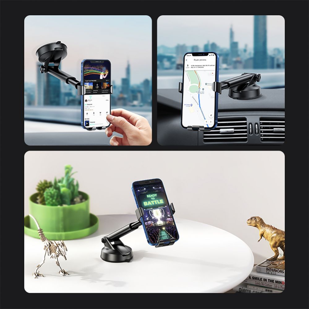 Авто держатель Ugreen  Ugreen gravity phone holder for dashboard cockpit black (LP200 60990B)