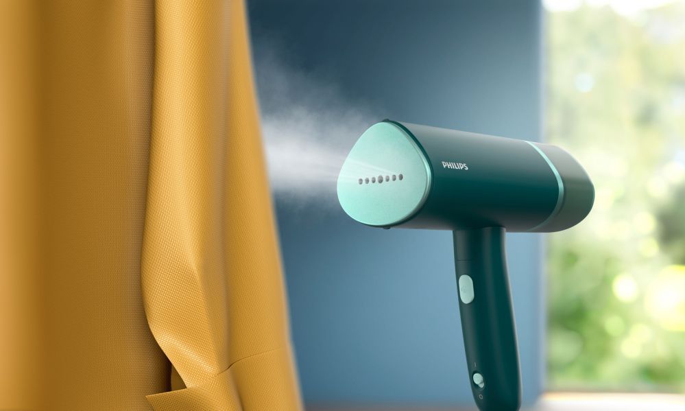 Пароочистители Philips  STH3020/70 Steam Iron, Handheld, Continuous steam 20 g/min, Water tank 0.12 L, Dark Green