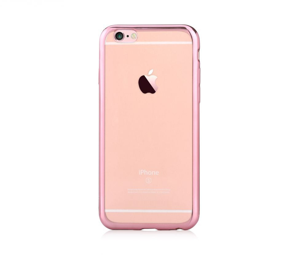 Back panel cover Devia Apple iPhone 6 Plus/6s Plus Glitter soft case Rose Gold