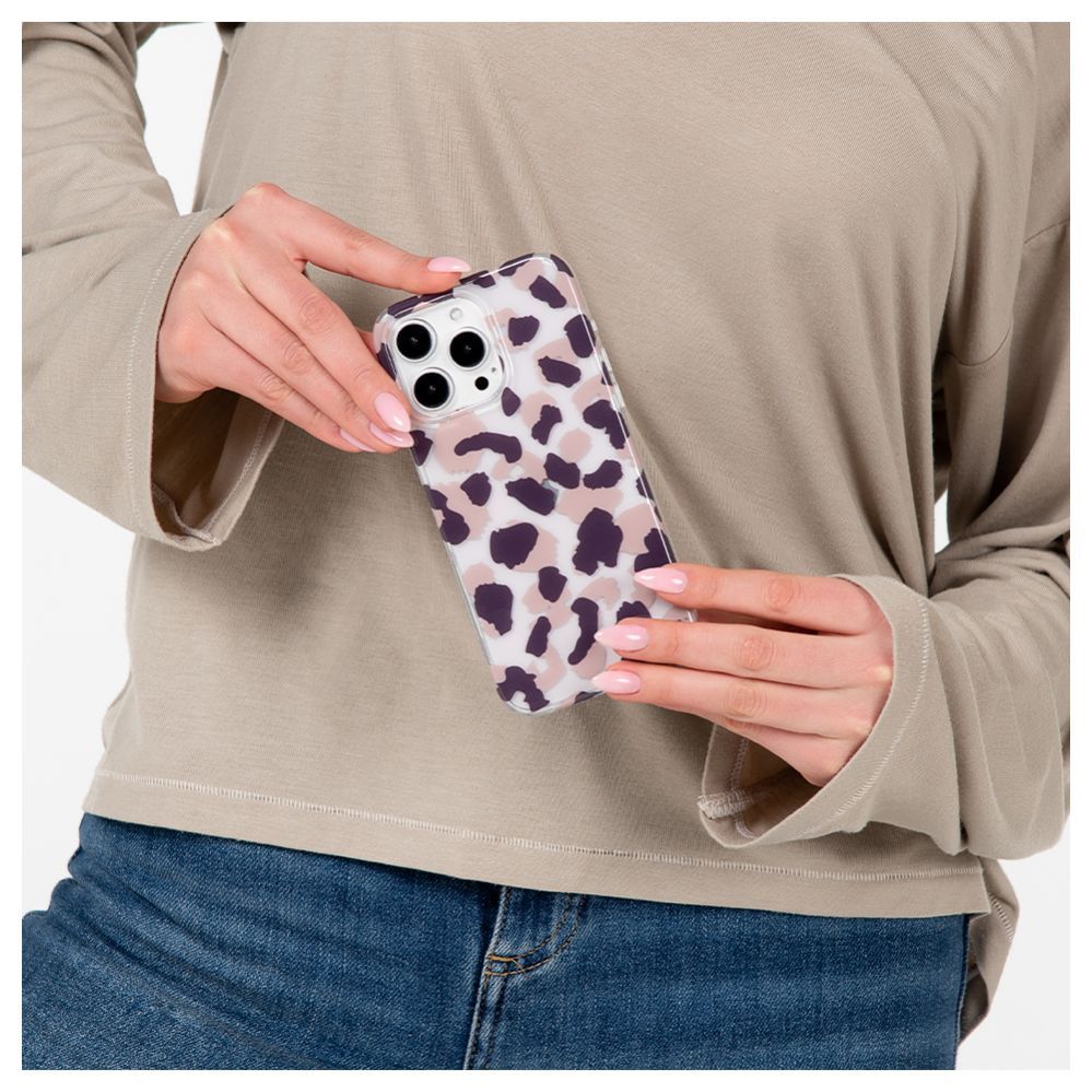 Чехол на заднюю панель Evelatus Apple iPhone 15 Pro Max PC Customized Print Design  Cheetah