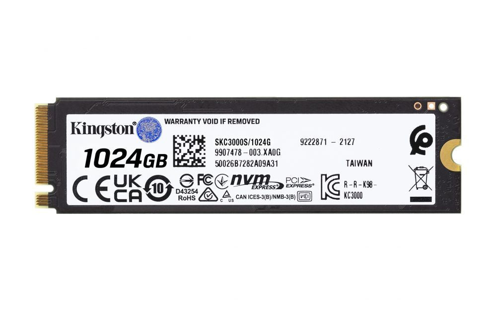 Kõvaketas SSD Kingston  KC3000 1024GB PCIe 4.0 SSD