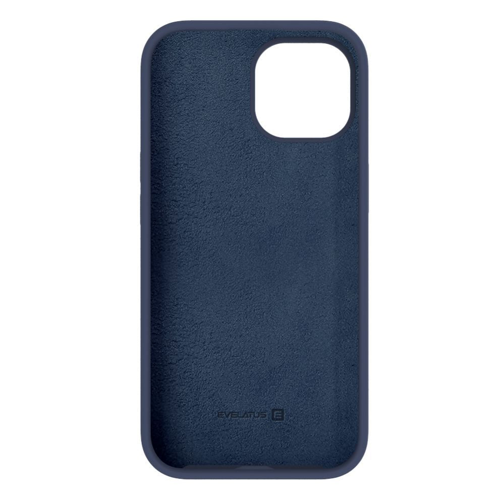 Чехол на заднюю панель Evelatus Apple iPhone 15 Premium Magsafe Soft Touch Silicone Case Midnight Blue