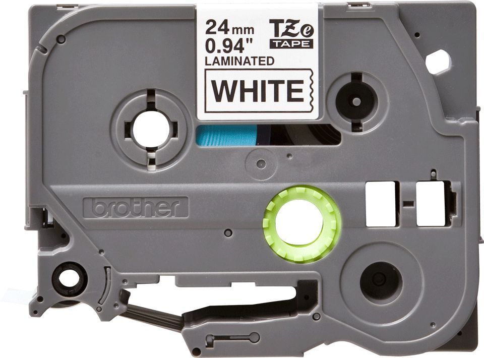 Аксессуары и расходные материалы Brother  TZ-251 Laminated Tape Black on White, TZe, 8 m, 2.4 cm