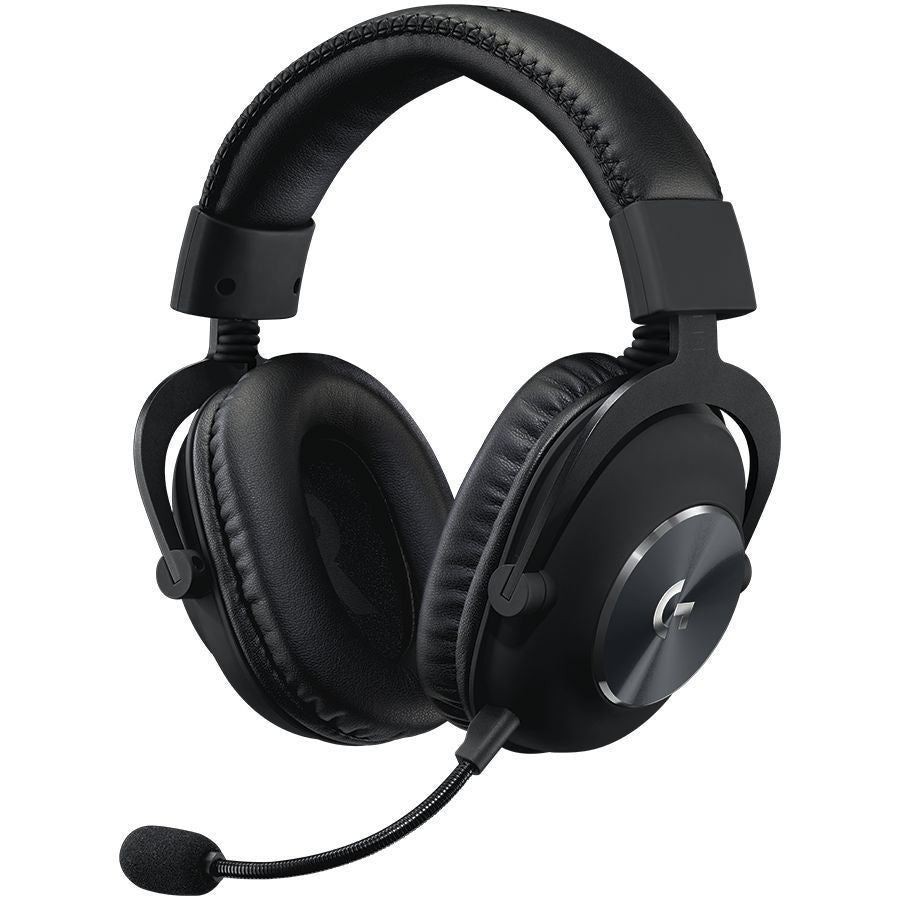 Headphone with microphone Logitech  LOGITECH G PRO X LIGHTSPEED Wireless Gaming Headset - Blue Mic - BLACK