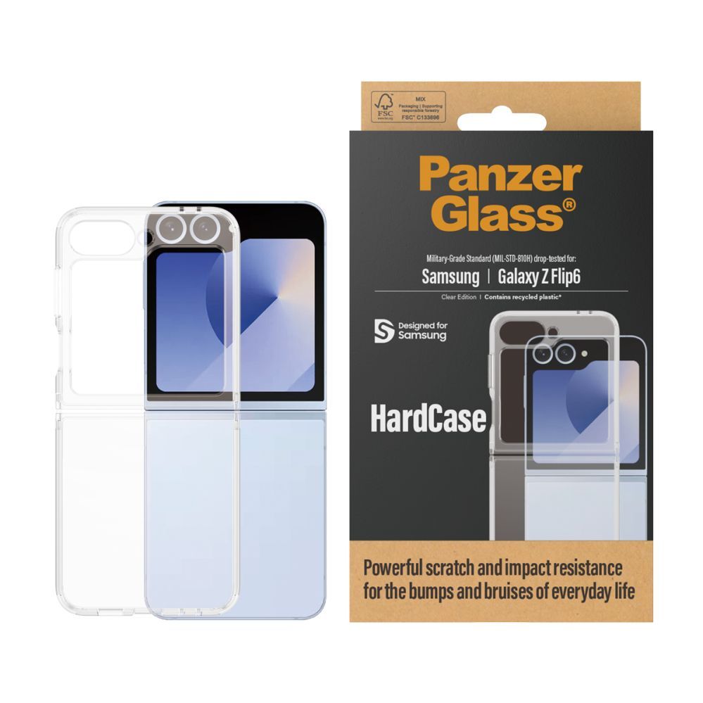Back panel cover PanzerGlass  PanzerGlass Hardcase for Samsung Flip6