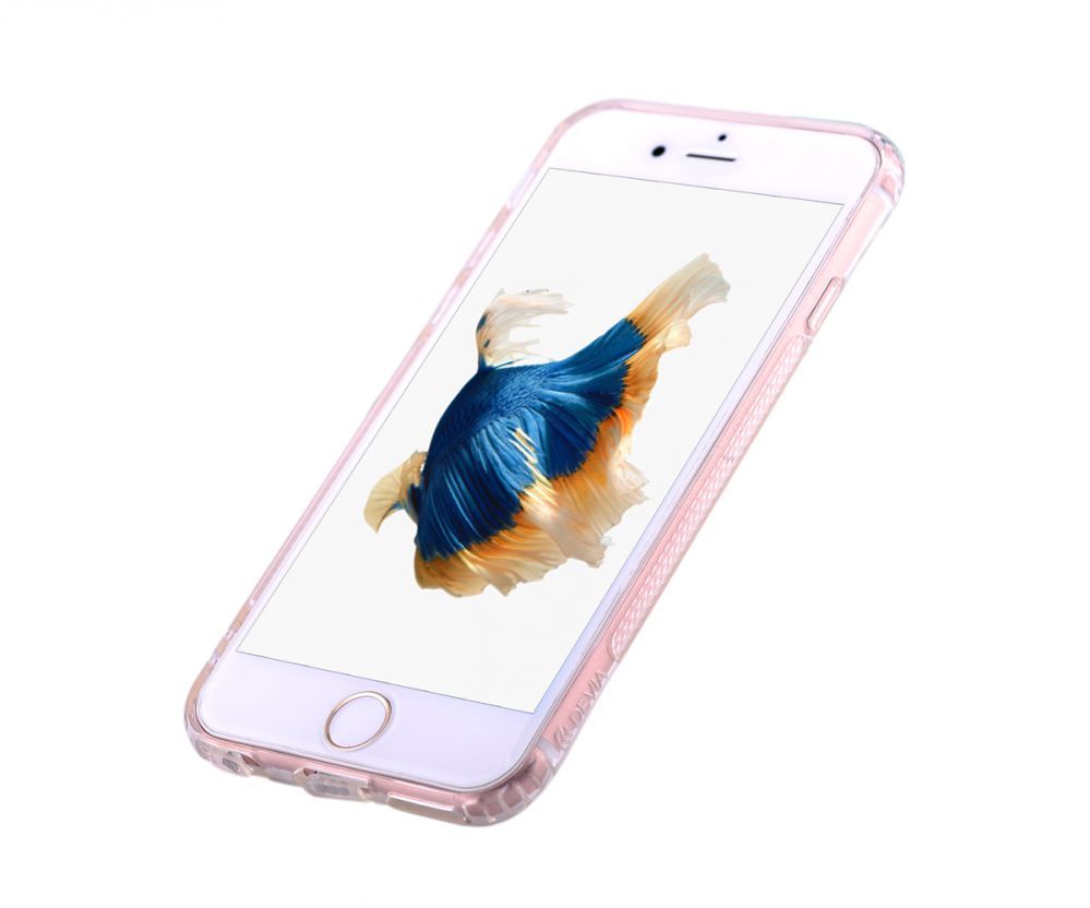 Back panel cover Devia Apple iPhone 6/6s Shockproof case Transparent
