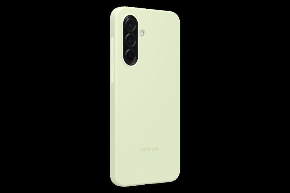 Back panel cover Samsung  PA366CGEGWW Silicone Case Samsung Galaxy A36, Light Green