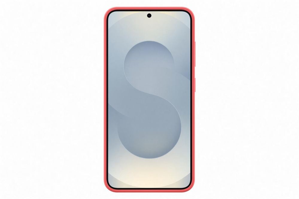 Back panel cover Samsung  PS931CREGWW Silicone Case Samsung Galaxy S25, Red