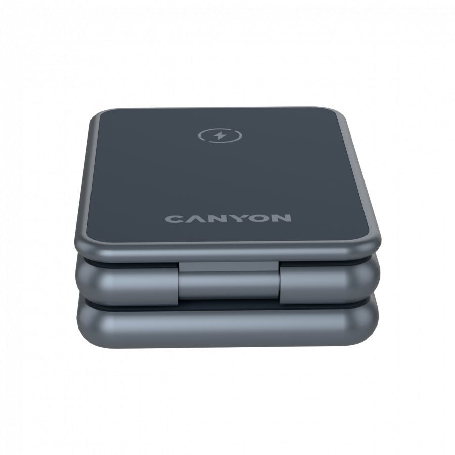 Juhtmeta laadija Canyon  CANYON Foldable wireless charger OnCharge 309 15W 3in1 Metal