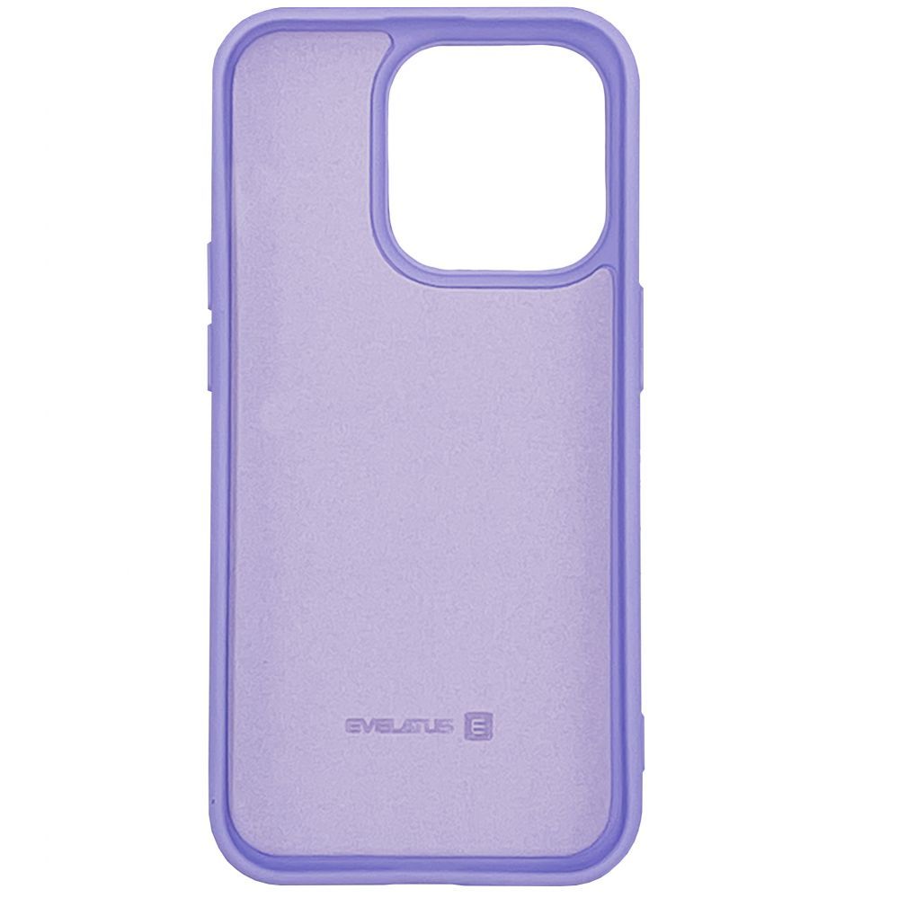 Tagakaaned Evelatus Apple iPhone 14 Pro 6.1 Nano Silicone Case Soft Touch TPU Purple