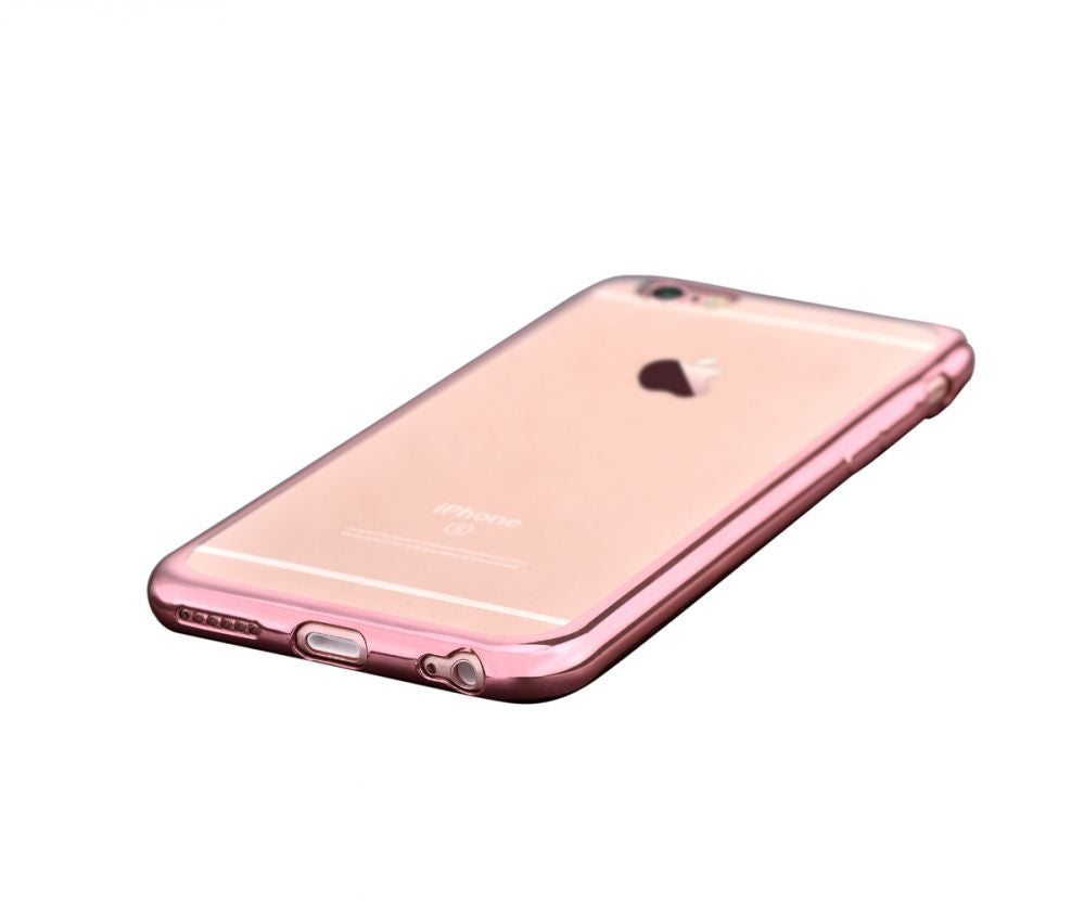 Back panel cover Devia Apple iPhone 6 Plus/6s Plus Glitter soft case Rose Gold