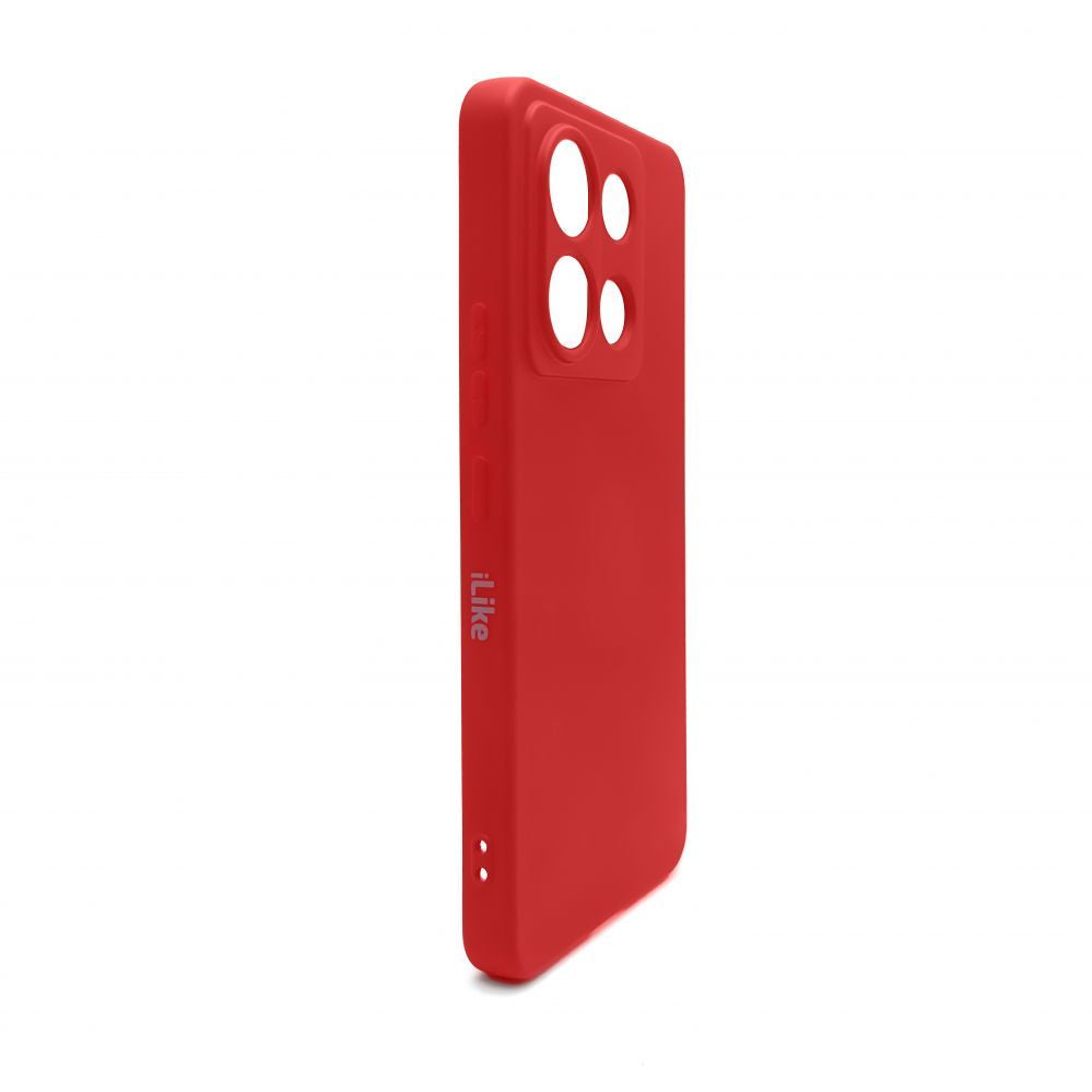 Back panel cover iLike Xiaomi Redmi Note 13 Pro 5G Nano silicone case Red